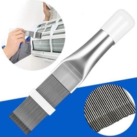 Air Conditioning Cleaning Comb Stainless Steel Air Condition Fin Straightener Air Conditioning Brush Fin