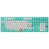 AKKO 3108 Monet Pood Mechanical Keyboard Game Wired Gaming Office Typing 108 Keys PBT Sublimation Keycap Pink Shaft
