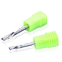 Alfawise 3.175mm 3A Single-blade Left-handed Tungsten Steel Milling Cutter Woodworking Acrylic CNC Machine Engraving Tool