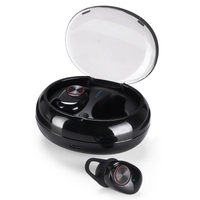 Alfawise V5 TWS Wireless Mini Earbuds Bluetooth Stereo Bilateral Earphones with Portable Charging Dock