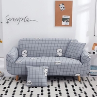 All-inclusive Couch Case Elastic Stretch Sofa Cover Slipcovers for Different Shape Sofa Loveseat Chair L-Style need 2 Sofa Case