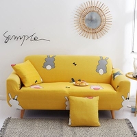 All-inclusive Couch Case Elastic Stretch Sofa Cover Slipcovers for Different Shape Sofa Loveseat Chair L-Style need 2 Sofa Case