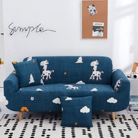 All-inclusive Couch Case Elastic Stretch Sofa Cover Slipcovers for Different Shape Sofa Loveseat Chair L-Style need 2 Sofa Case