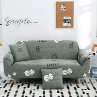 All-inclusive Couch Case Elastic Stretch Sofa Cover Slipcovers for Different Shape Sofa Loveseat Chair L-Style need 2 Sofa Case