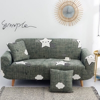 All-inclusive Couch Case Elastic Stretch Sofa Cover Slipcovers for Different Shape Sofa Loveseat Chair L-Style need 2 Sofa Case