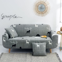 All-inclusive Couch Case Elastic Stretch Sofa Cover Slipcovers for Different Shape Sofa Loveseat Chair L-Style need 2 Sofa Case