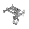 Aluminum Alloy MTB Bike Phone Holder Bicycle Motorcycle Handlebar Phone GPS Support Holder for Under 3.5-6.2 inch Phones GPS