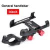 Aluminum Bicycle Phone Holder 360 Degree Rotatable Motorcycle Bike Handlebar Rearview Phone GPS Mount Rack for 4-6.5 inch Phone