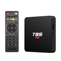 Android 10 TV Box T95 Super Smart Android TV Box Allwinner H3 GPU G31 2GB DDR3 RAM 16GB 2.4G WiFi HD OTT Media Player