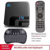 Android TV Box Android 10 4GB 64GB 32GB 6K 3D Video H.265 Media Player 2.4G 5GHz Wifi Bluetooth Set top box Smart TV Box