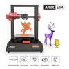 Anet ET4 Touch Control FDM 3D Printer Quick Assembly 220 x 220 x 250mm Print Area Automatic Leveling Filament Detection Offline Upgrade - Black