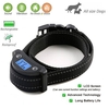Anti bark control shock dog collar rechargeable dog electric shock anti bark collar vibration barking dog collar with LCD screen