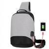 Anti-theft Chest Bag Charging Hand Bag Men Casual Shoulder Bag Man