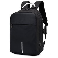 Anti-theft Locks USB Shoulder Bag Backpack Business Casual Men Computer Bag