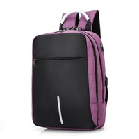Anti-theft Locks USB Shoulder Bag Backpack Business Casual Men Computer Bag