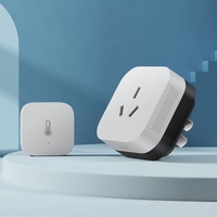 Aqara P3 16A Air Conditioner Companion Smart Socket with Zigbee3.0 Gateway Linkage Temperature Sensor Air Pressure Humidity Environment Sensor High-power Switch Outlet from Xiaomi Youpin
