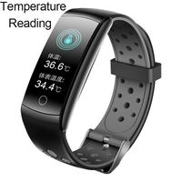 ARMOON Q8T Thermometer Smart Watch Women Heart Rate Sleep Fitness Tracker Android IOS Bracelet Temperature Men Sportband Blood Pressure Smartwatch for