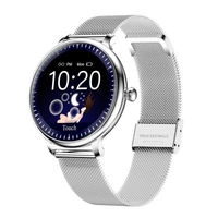 ARMOON Smart Watch NY12 Women Fashion Color Screen Round Blood Pressure Bracelet Ladies Waterproof Fitness Tracker Smartwatch For IOS Android