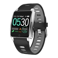 ARMOON Smart Watch AK18 Android IOS Heart Rate Bracelet Blood Pressure Fitness Tracker Stopwatch Countdown Step Color Waterproof Sport Band