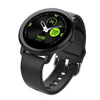 ARMOON Smart Watch T5 Tough Battery Men Women Heart Rate Bracelet Blood Pressure Fitness Tracker Band Full Touch Color Sport Call Round Smartwatch