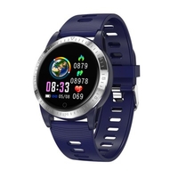 ARMOON Smartwatch AK19 Waterproof Adult Heart Rate Blood-Pressure Bracelet Fitness-Tracker Sleep Monitor Round Iphone Huawei Samsung Sports Watch