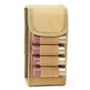 Army Fans 12GA Tactical Sports Bullet Bag 16 Shotgun Shells Pouches Hunting Molle Bullet Pocket