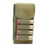 Army Fans 12GA Tactical Sports Bullet Bag 16 Shotgun Shells Pouches Hunting Molle Bullet Pocket
