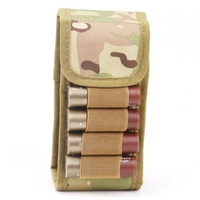 Army Fans 12GA Tactical Sports Bullet Bag 16 Shotgun Shells Pouches Hunting Molle Bullet Pocket