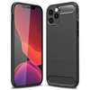 ASLING Carbon Fiber TPU Soft Back Cover Phone Case for iPhone 12 mini/iPhone 12 / iPhone 12 Pro / iPhone 12 Pro Max