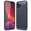 ASLING Carbon Fiber TPU Soft Back Cover Phone Case for iPhone 12 mini/iPhone 12 / iPhone 12 Pro / iPhone 12 Pro Max