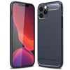 ASLING Carbon Fiber TPU Soft Back Cover Phone Case for iPhone 12 Pro Max