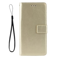 ASLING Crazy Horse Pattern Series Phone Leather Case with Stand Credit Card Slot Wallet for Umidigi A7