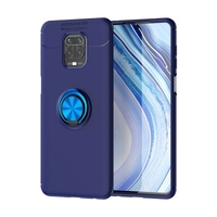 ASLING Metal Ring Series TPU Soft Phone Case Shell for Xiaomi Redmi Note 9S / Note 9 Pro / Note 9 Pro Max