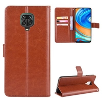 ASLING PU Leather Phone Case with Holder Wallet Card Storage Cover for Xiaomi Redmi Note 9S / Redmi Note 9 Pro / Redmi Note 9 Pro Max