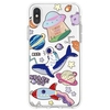 Astronaut Riding Whale Ring Planet Parade Pattern Phone Case Cover Shell TPU Material for iPhone