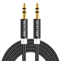 Audio Cable 3.5mm Gold Plated Plug Male to Male Cable Line for iPhone X Samsung Galaxy S8 Car Xiaomi Headphone Speaker