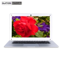 AUKTION A7 14.1 inch Laptop Intel Atom Z8350 Quad Core 1080P PC Intel HD Integrated Graphics Card 4GB RAM 256GB SSD Notebook