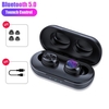 B5 TWS 5.0 Touch True Stereo Wireless Active Noise Cancelling Gaming Headphons Headsets With Mic Charging Box for Smart Phones Bluetooth Headset