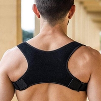 Back Correction Belt Breathable Posture Humpback Adjustable Correction Belt