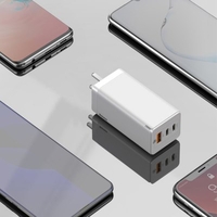 Baseus 65W Gallium Nitride Charger Super Fast Charging for iPhone 12 QC Notebook Flash Charging for Mobile Phone Laptop