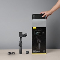 Baseus Bluetooth Selfie Stick 3-Axis Handheld Gimbal Stabilizer Outdoor Holder Pull & Zoom for iPhone Action Camera