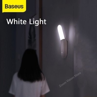 Baseus Led Induction Night Light Human Body Induction Night Light Lamp USB Rechargeable LED Light Motion Sensor Aisle Light Xiaomi Ecosystem Product