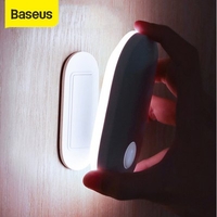 Baseus Magnetic Night Light Human Body Induction Night Light Led Lamp Rechargeable Body Automatic Induction Lamp Wall Light Xiaomi Ecosystem Product
