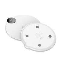 Baseus P12 Digital LED Display Wireless Charging Pad Fast Charger Multiple Charging Protections