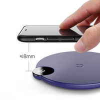 Baseus P12 Digital LED Display Wireless Charging Pad Fast Charger Multiple Charging Protections