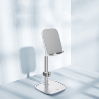 Baseus Telescopic Desktop Phone Holder Desk Pad Telescopic Universal Desktop base rack For Cell Phone Table Holder Mobile Phone Stand Mount
