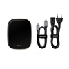 Baseus Type-C HUB Docking Station AC Multi-function Charger European Standard Black