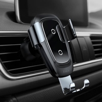 Baseus WXYL-B09 Metal Gravity Car Bracket Wireless Charger Air Outlet