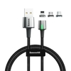 Baseus Zinc Magnetic Data Cable Set with iP+Type-C+Micro Adapter