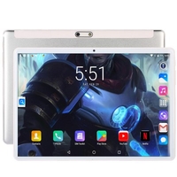 BDF New 10 Inch 3G 2G Phone Call SIM Card Octa Core FM WiFi Tablet Pc Android 7.0 WIFI Bluetooth 4GB+64GB IPS LCD Display